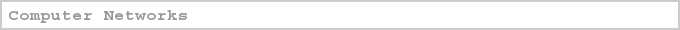 computer networks